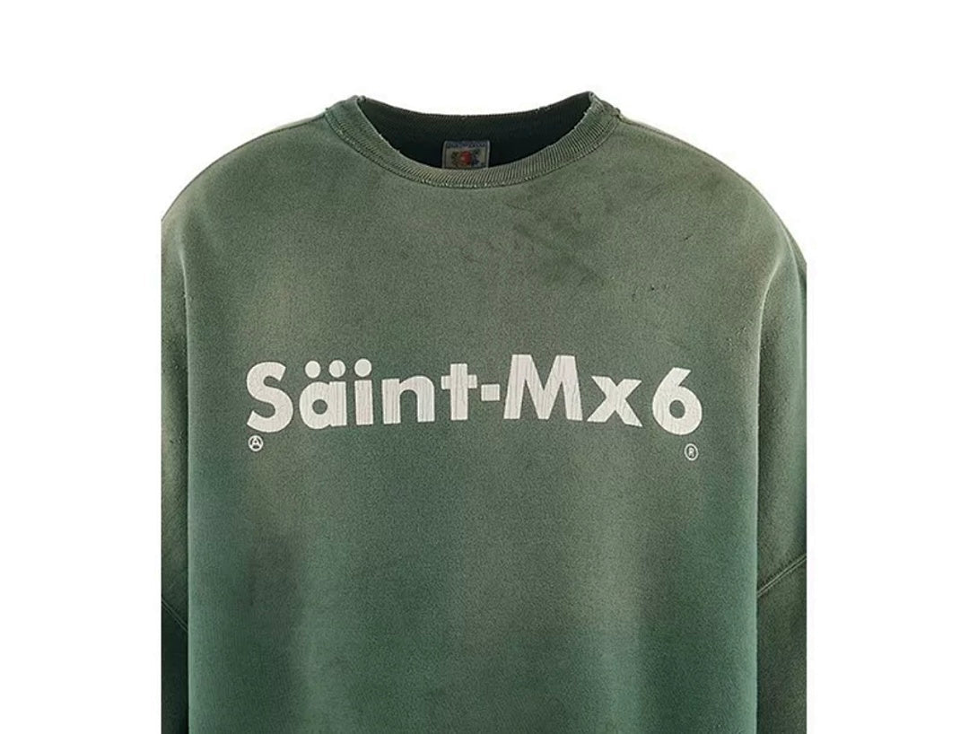 Saint Michael ST923 Arc Logo Crewneck Sweatshirt