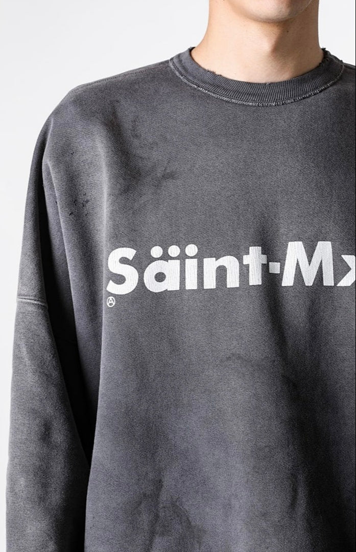 Saint Michael ST923 Arc Logo Crewneck Sweatshirt