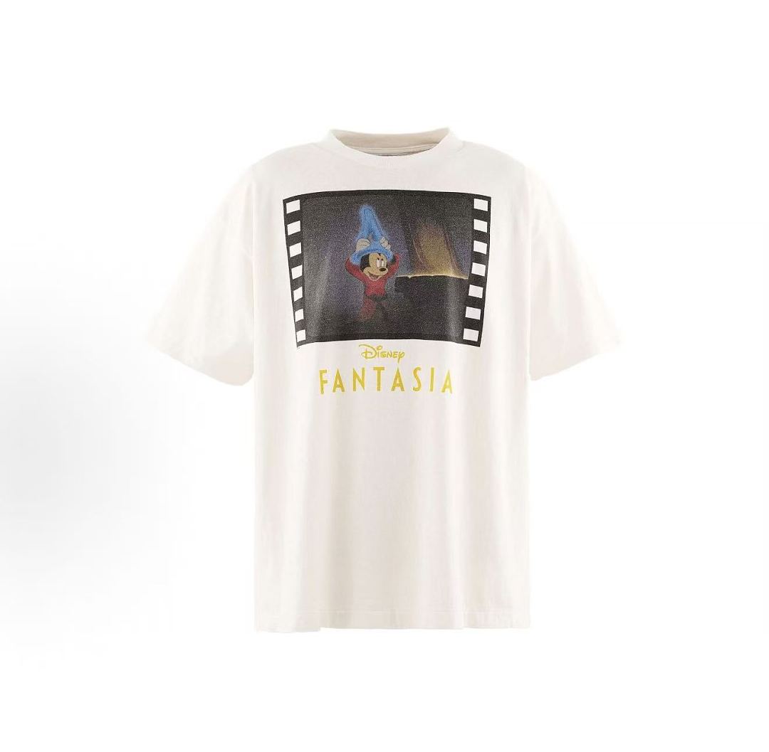Saint Michael Fantasia Film Still Graphic Logo T-Shirt