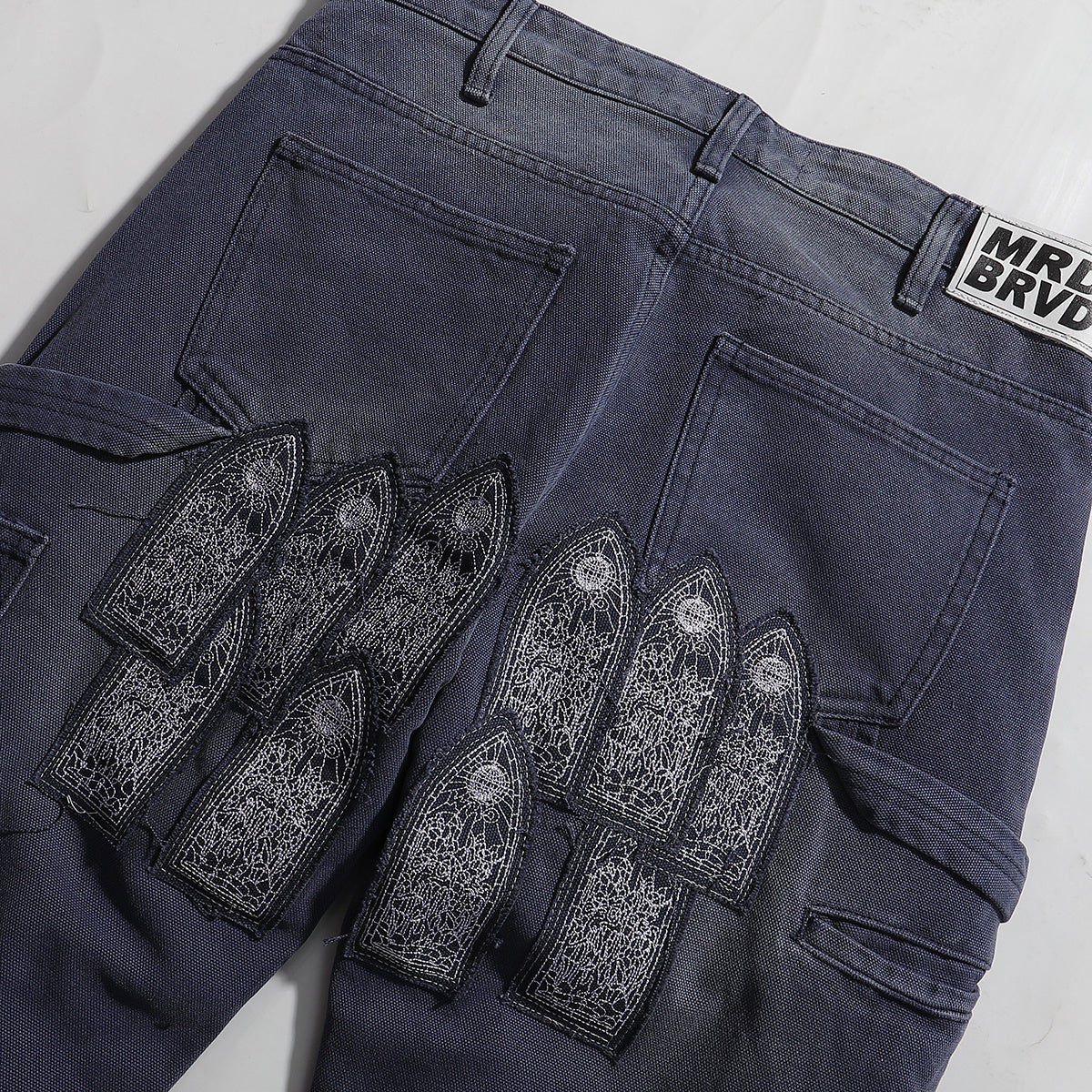 West Coast Choppers Custom Graphic Denim Jeans