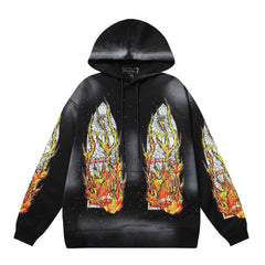 West Coast Choppers Graphic Leather Jacket