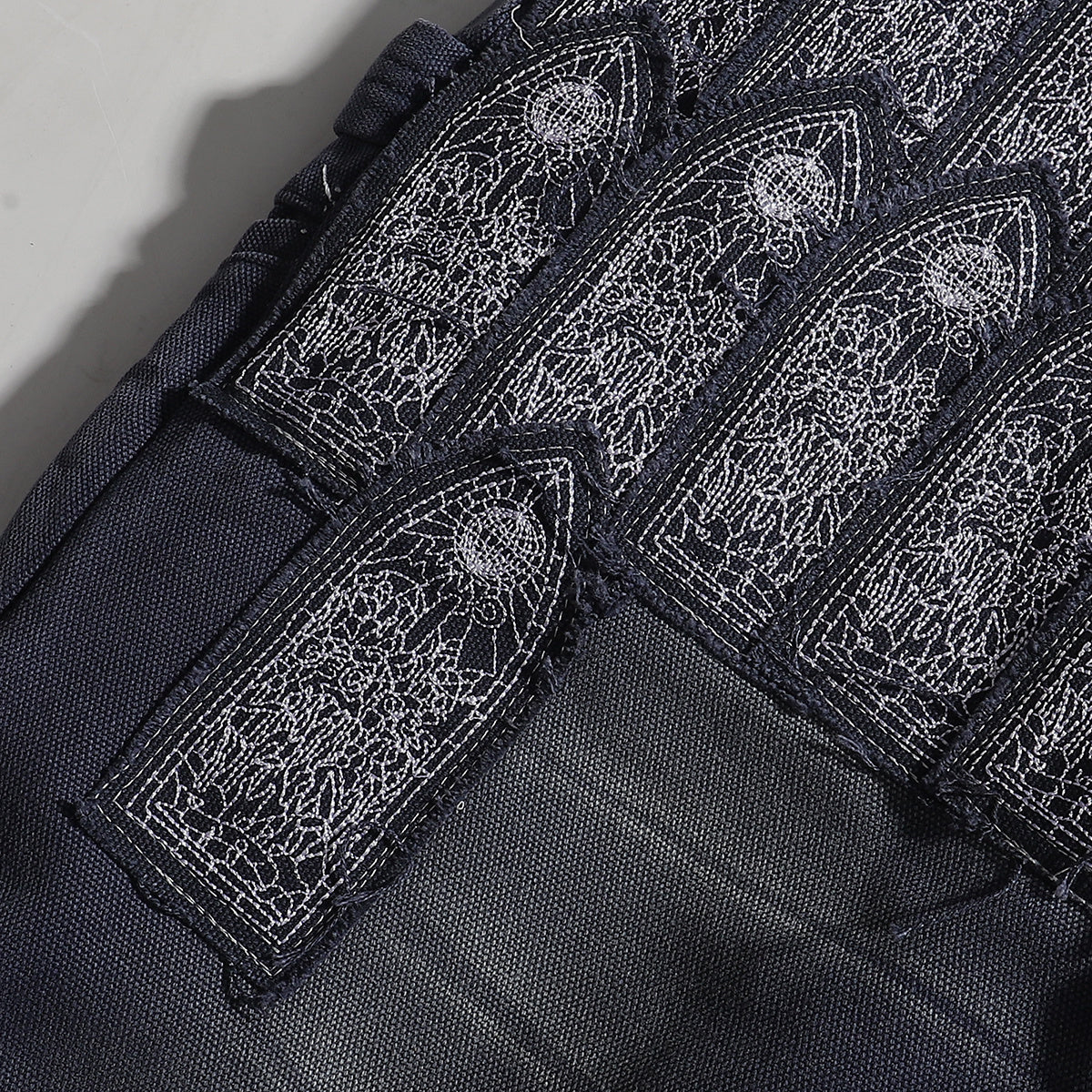 West Coast Choppers Custom Graphic Denim Jeans
