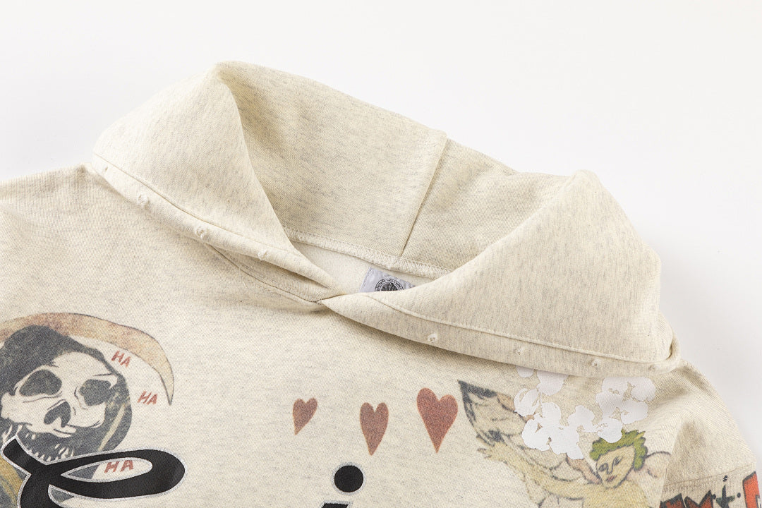 Saint Michael ST126 Full Graphic Collage Hoodie
