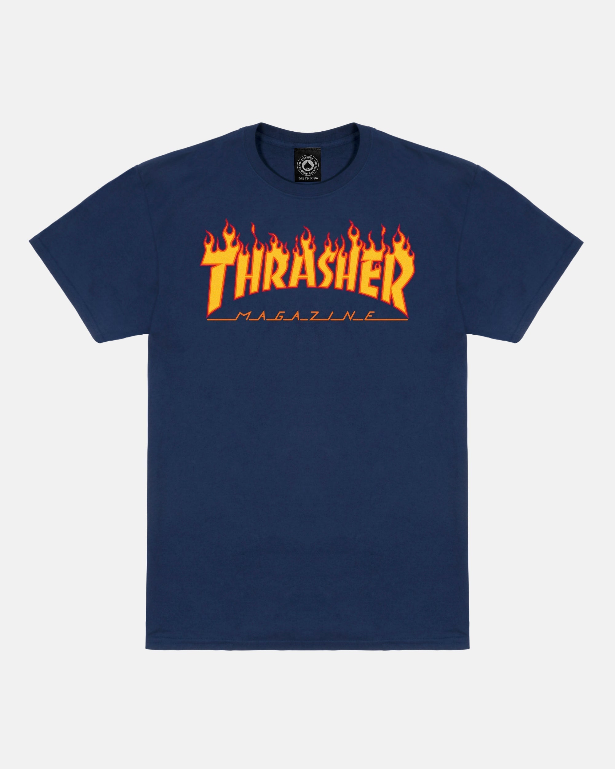 FLAME - TSHIRT - NAVY