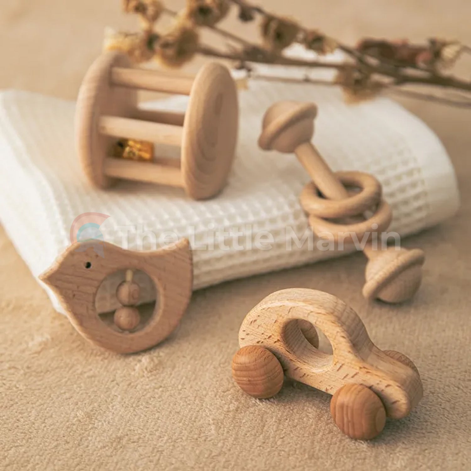 Montessori Baby Rattles
