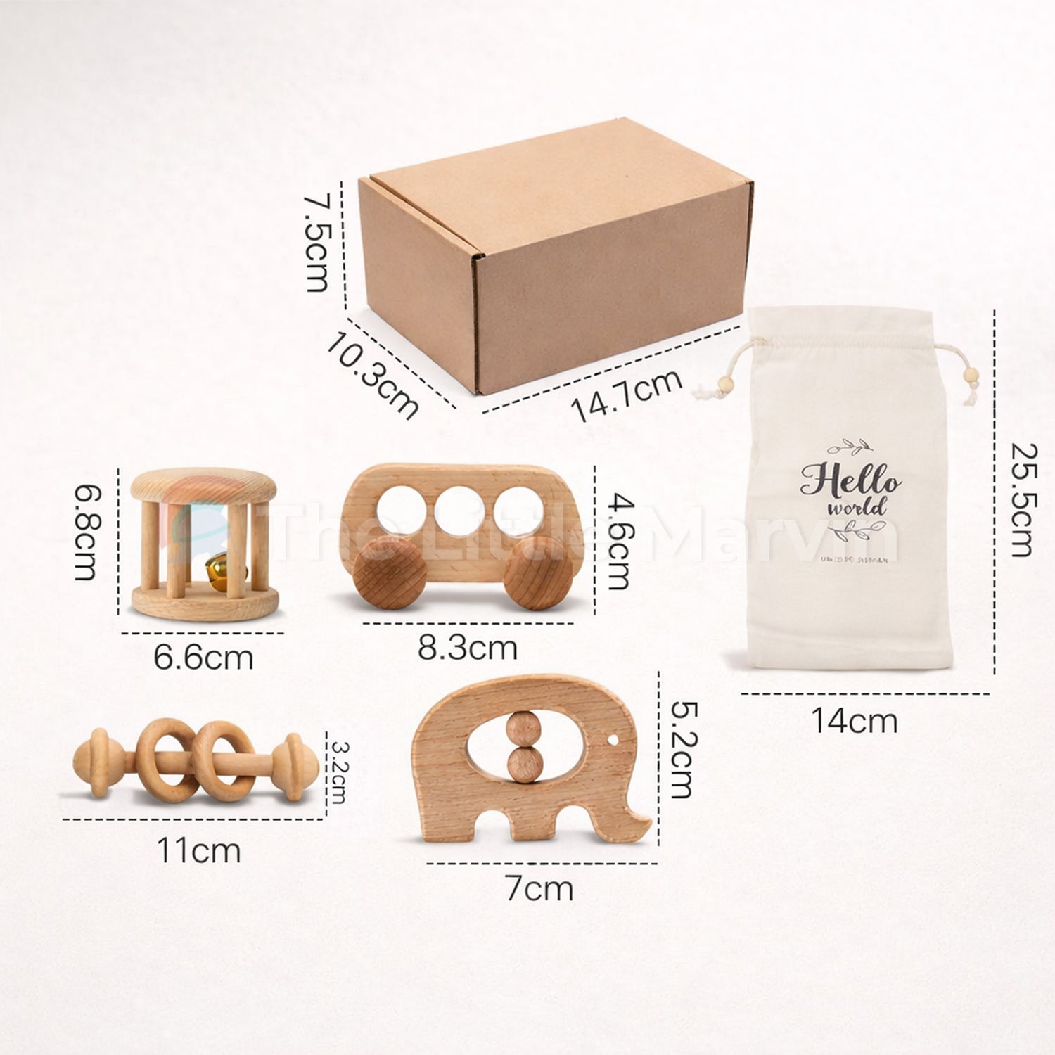 Montessori Baby Rattles