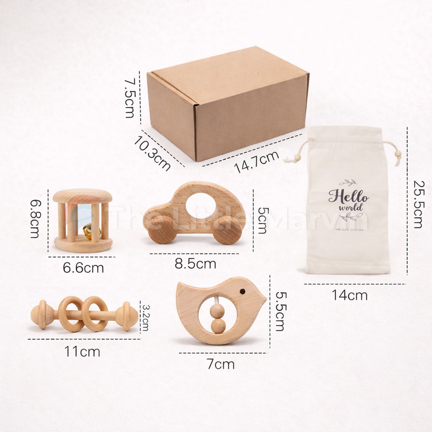 Montessori Baby Rattles