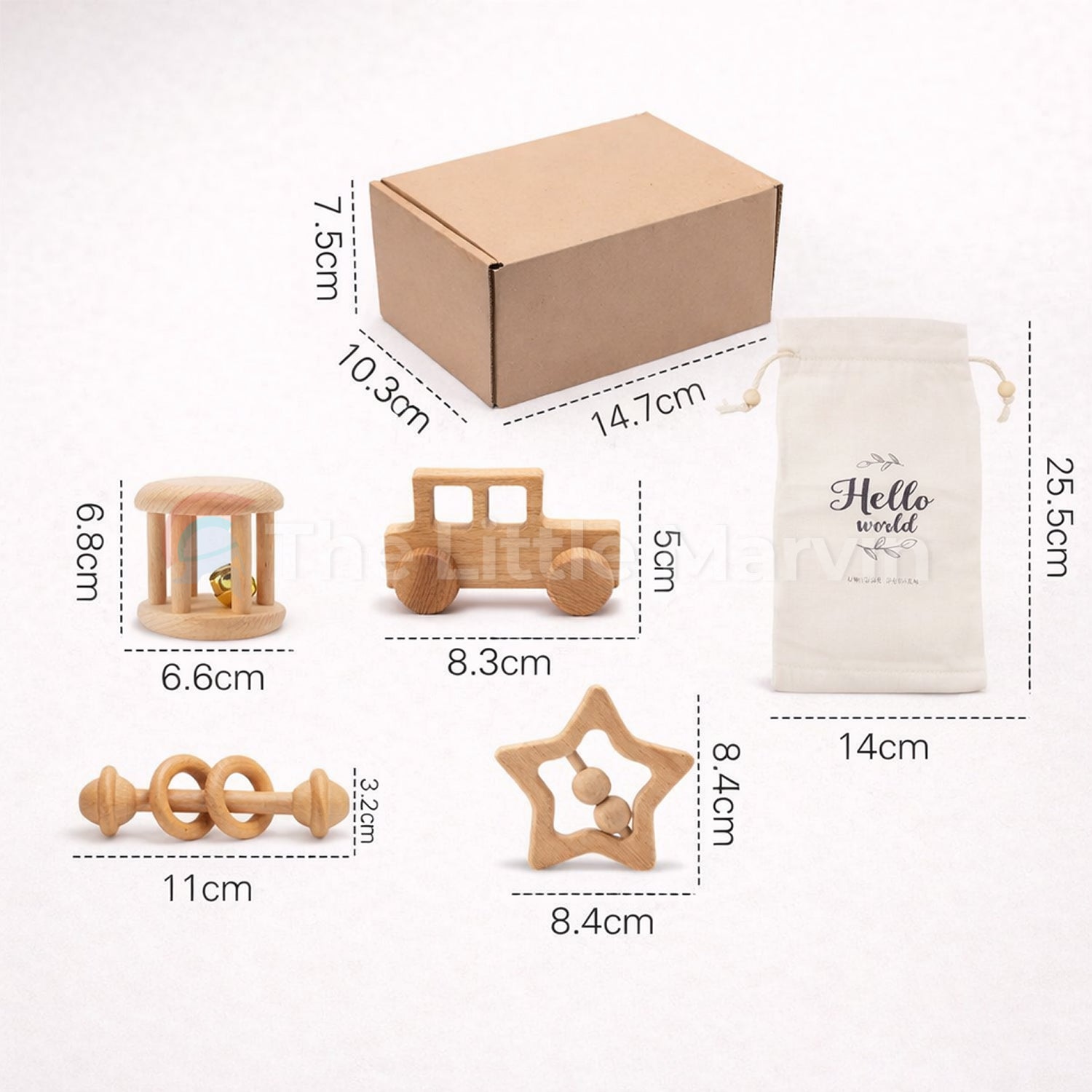 Montessori Baby Rattles