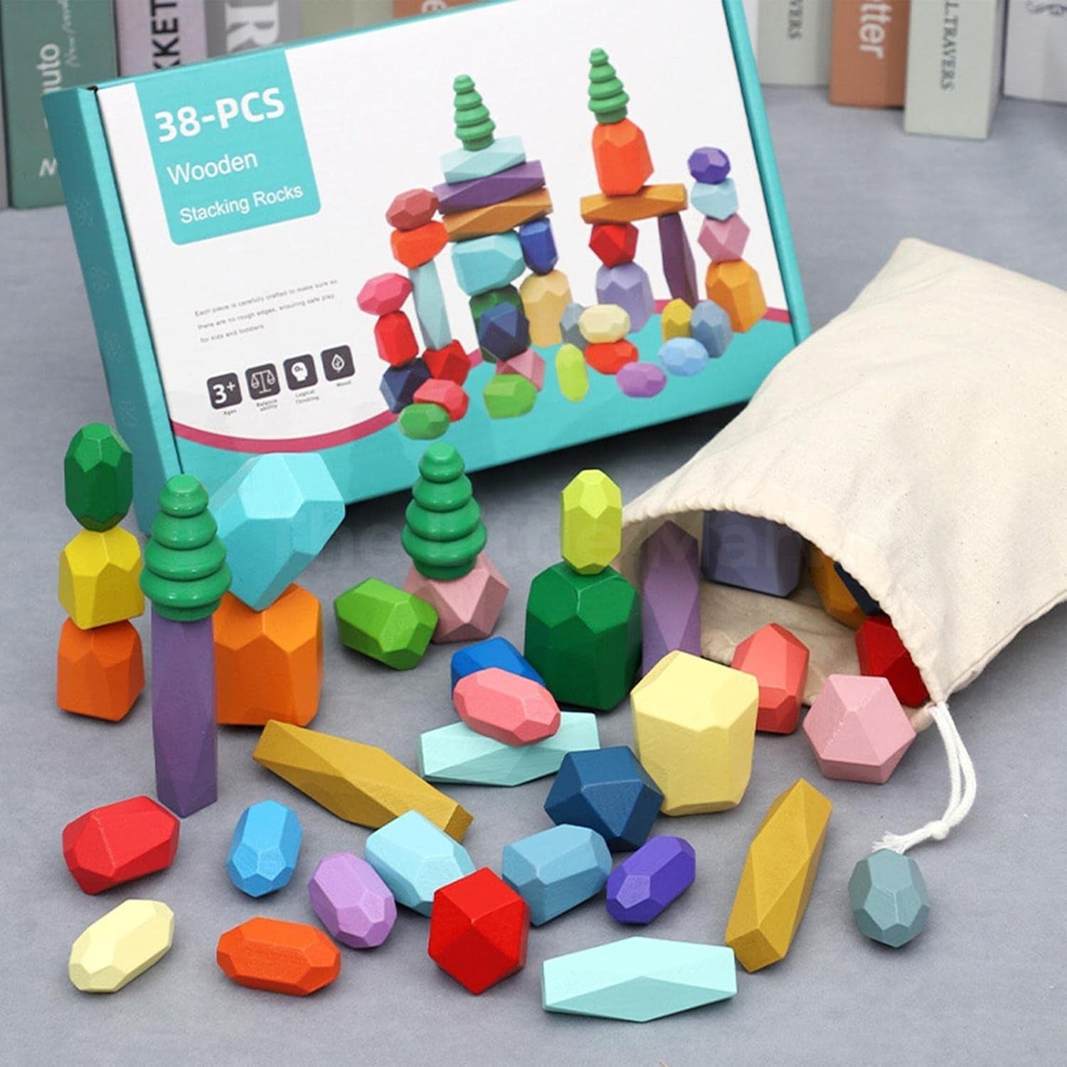 Montessori Balancing Stones