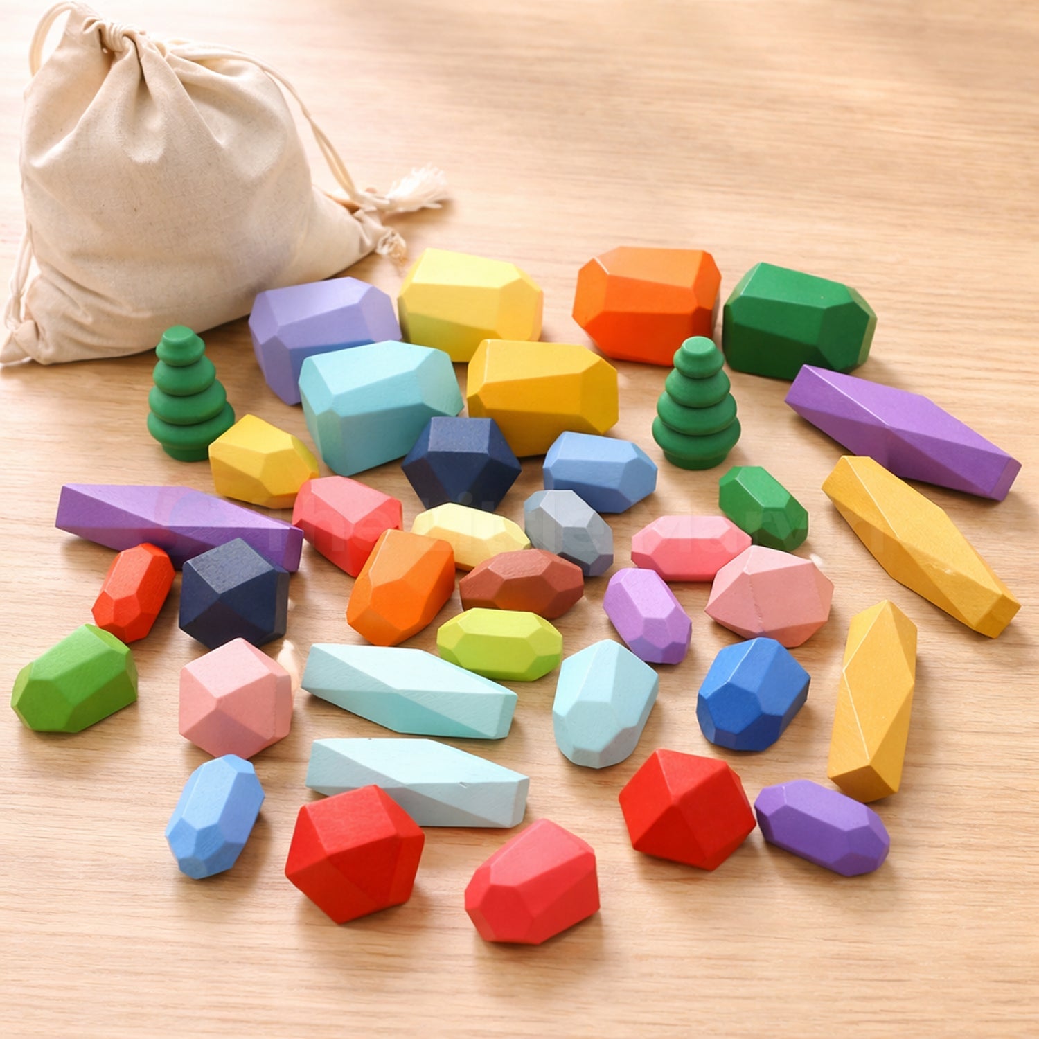 Montessori Balancing Stones