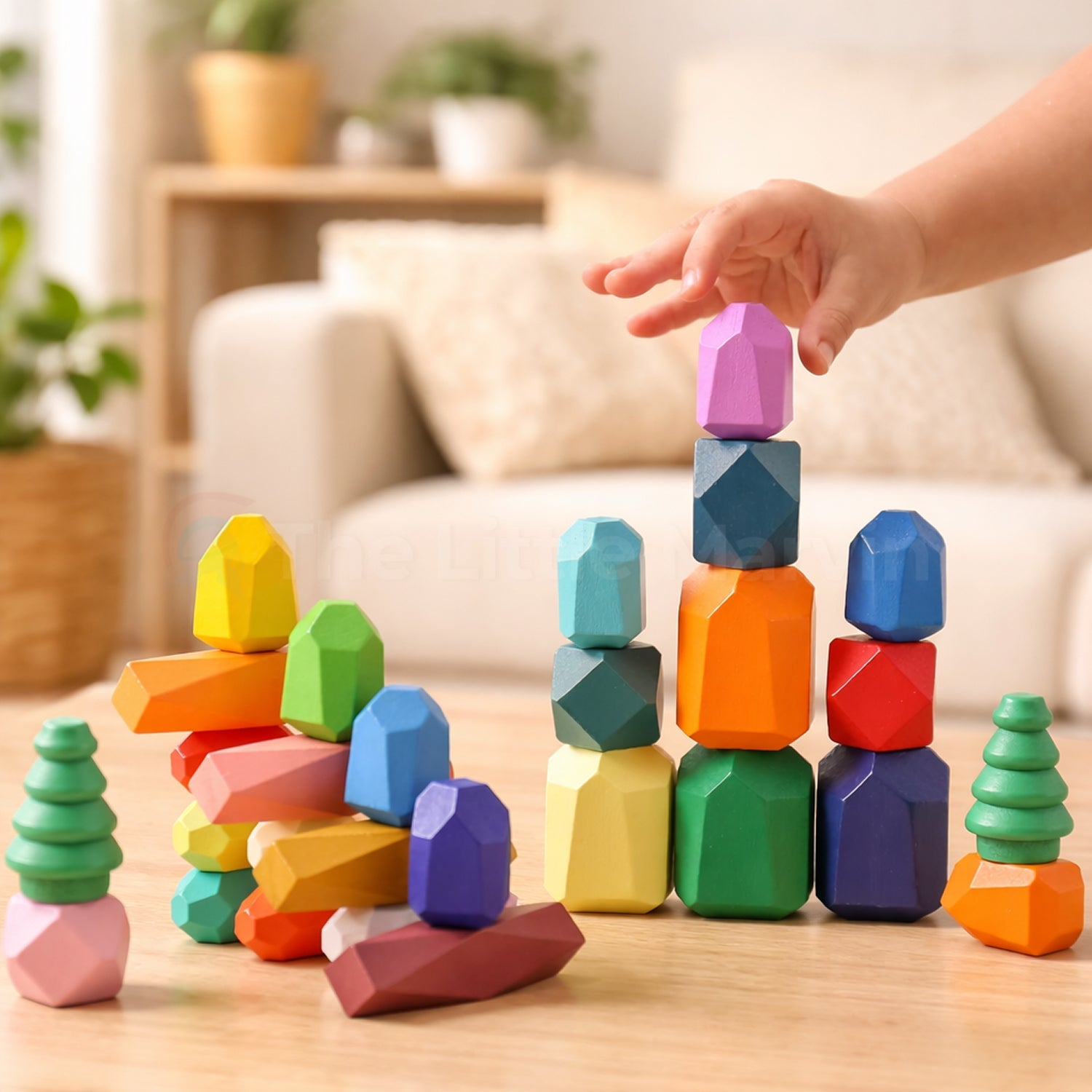 Montessori Balancing Stones