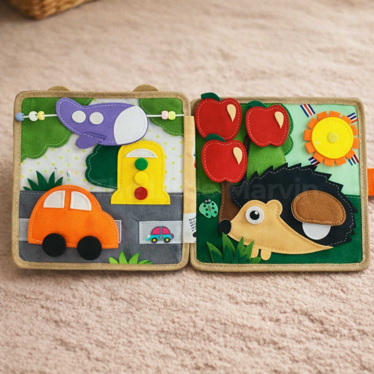 Montessori Giraffe Activity Book