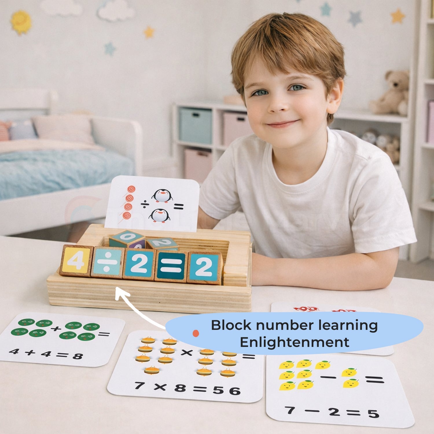 Montessori Letter & Number Learning Toy