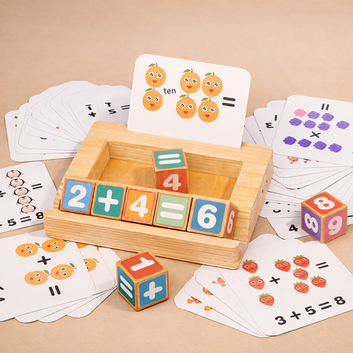 Montessori Letter & Number Learning Toy