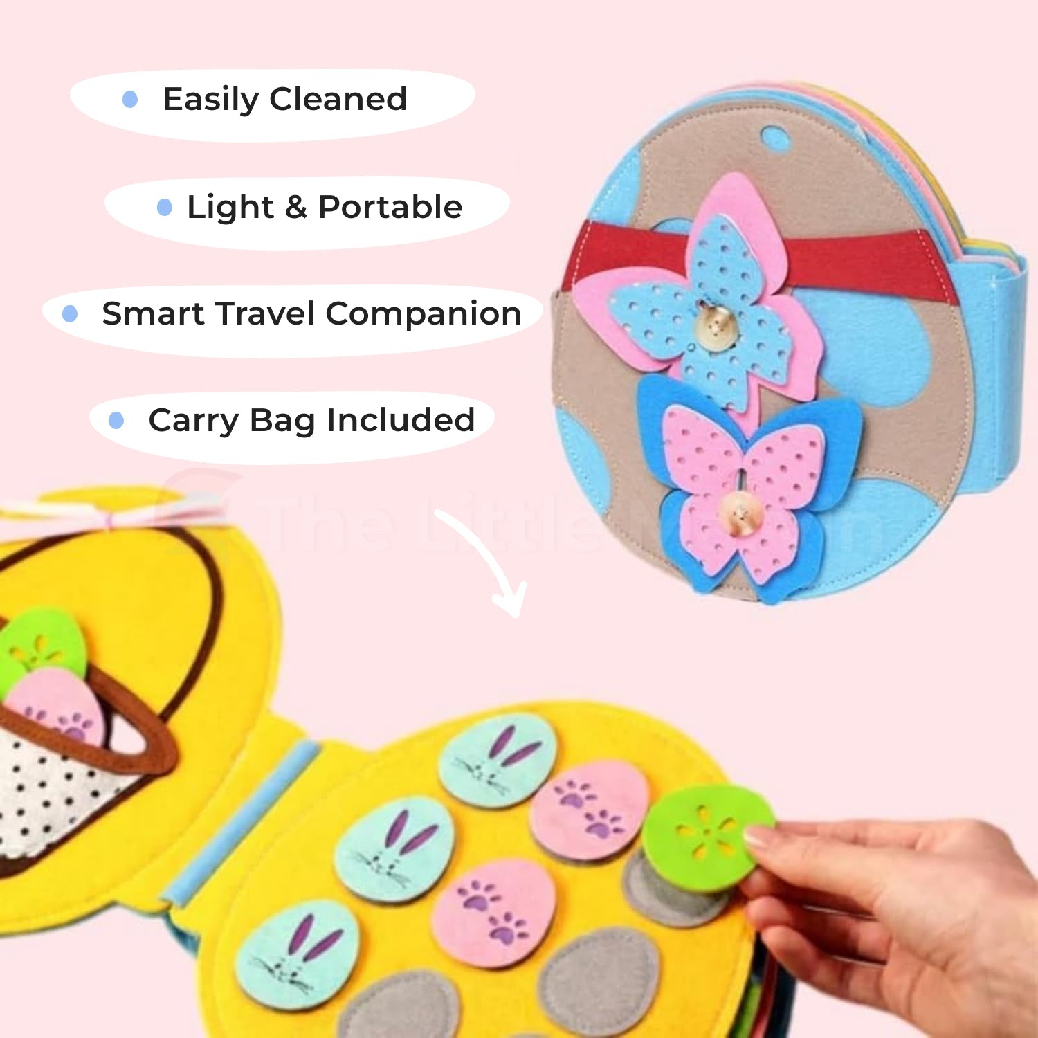 Montessori Rabbit Busy Book