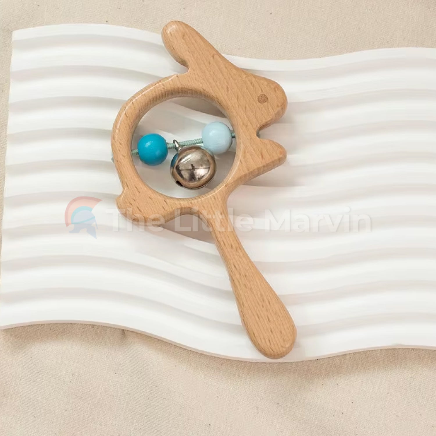 Wooden Baby Rattle Set