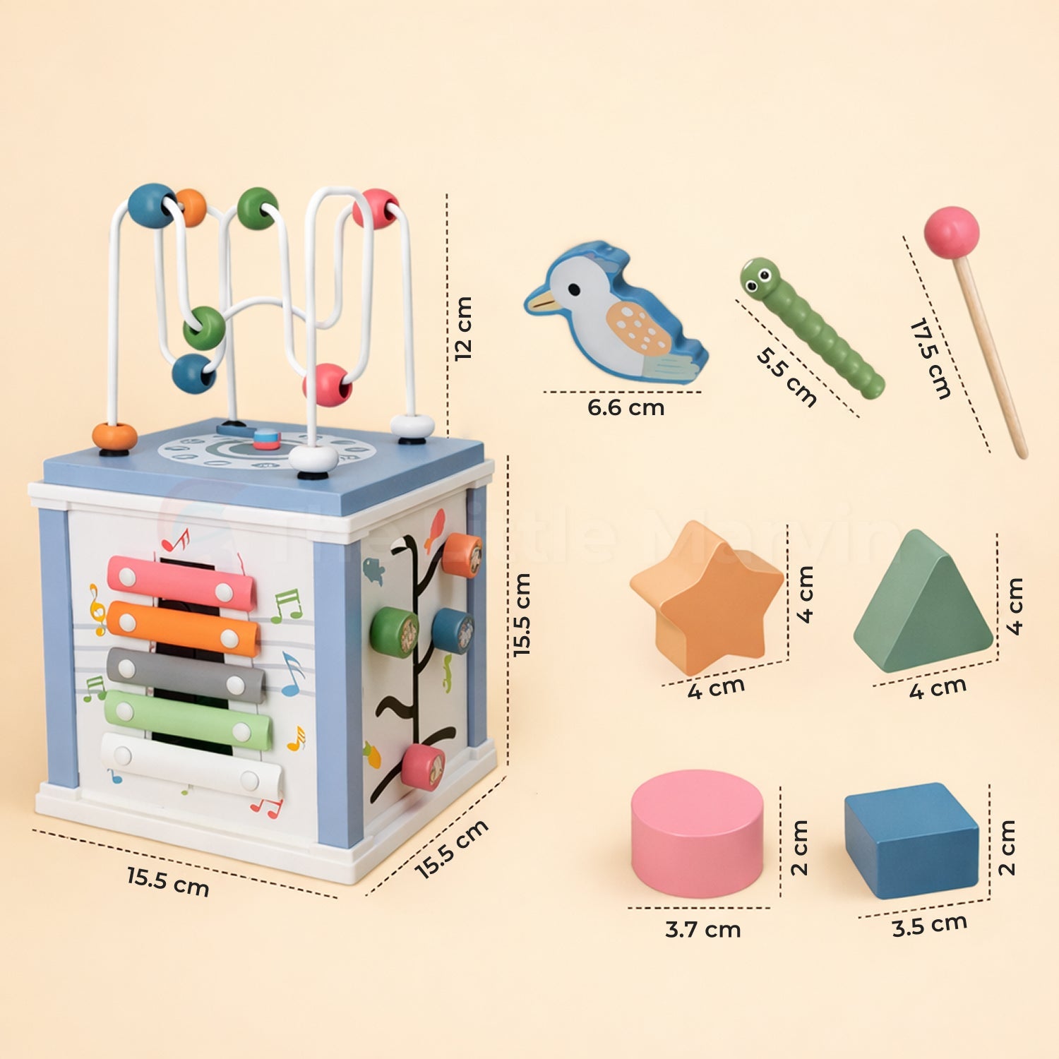 Montessori Busy Board Box