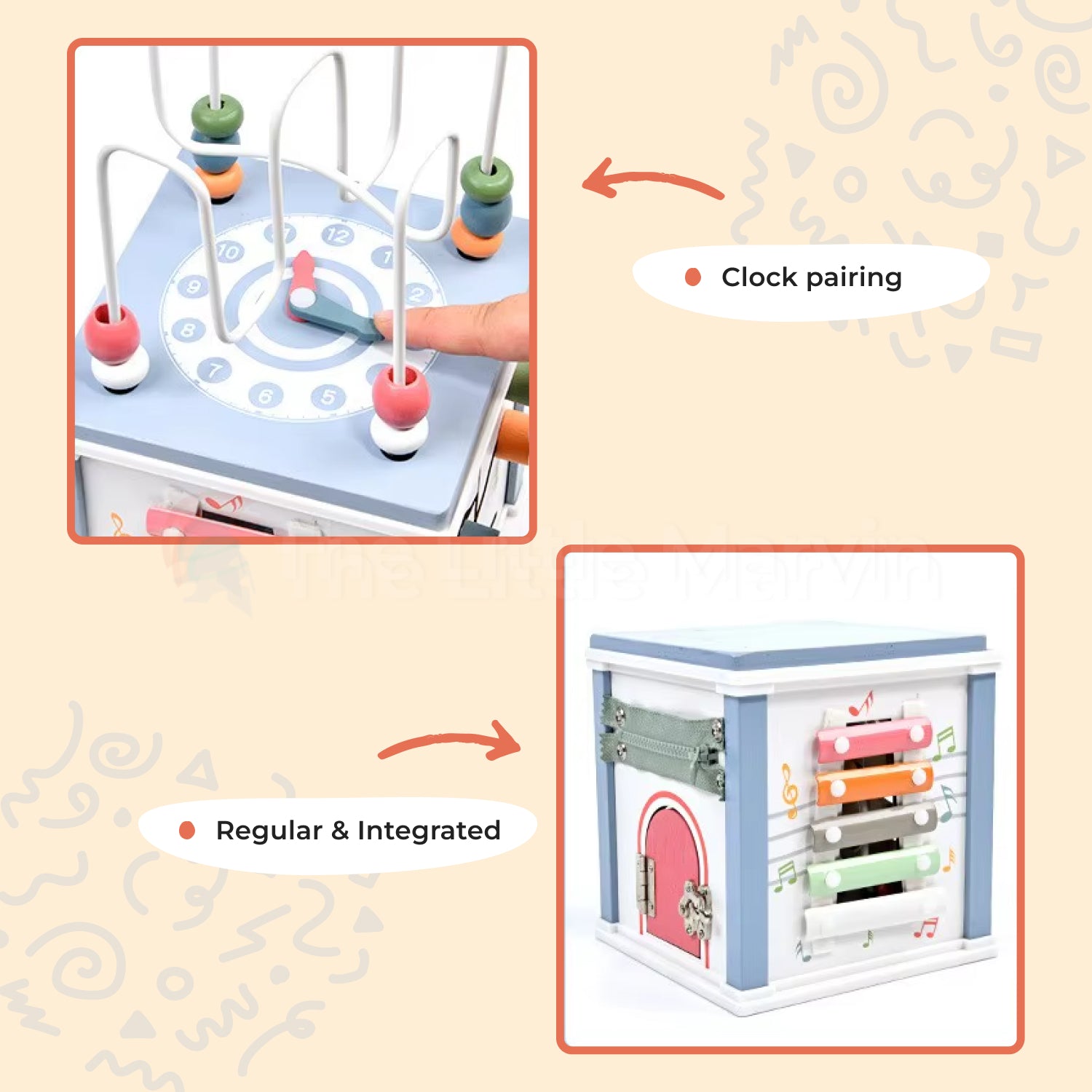 Montessori Busy Board Box