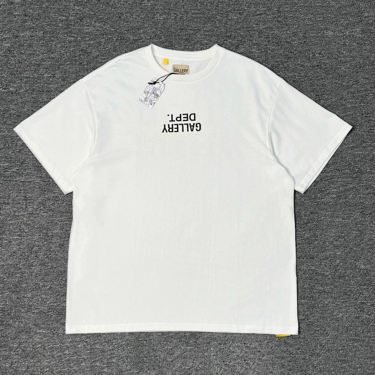 Gallery Dept. Fucked Up Logo Tee Inverted Letter Logo Printed Short Sleeve T-shirt