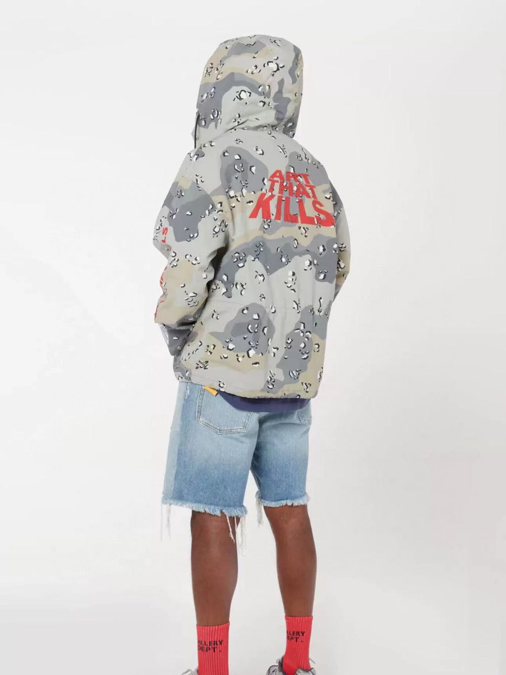 GALLERY DEPT. ATK ANORAK 气泡沙漠迷彩高街连帽风衣冲锋衣外套