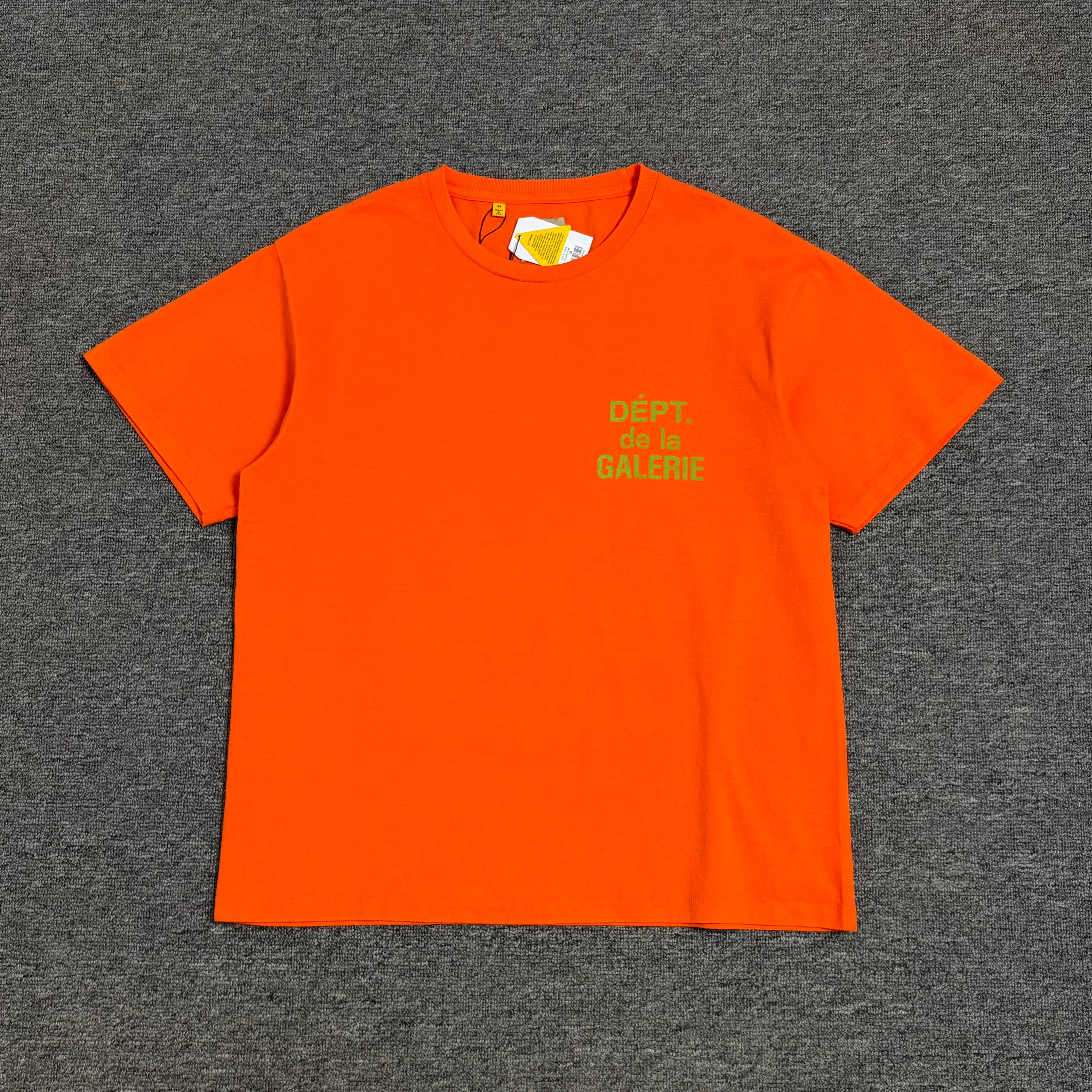 GALLERY DEPT. French T-shirt with French logo letter print short sleeved shirt for both men and women