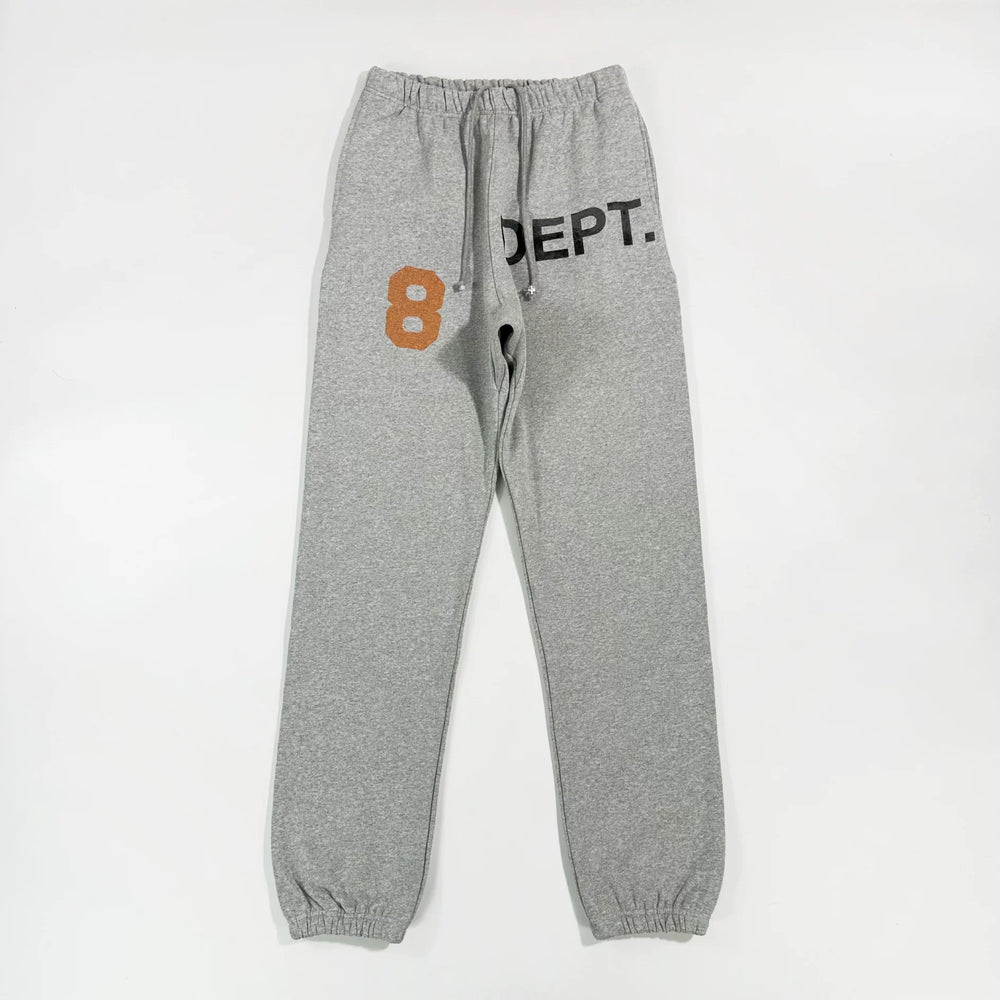 GALLERY DEPT LOGO 8 SWEATPANT 8 letter print high street ankle pants long pants