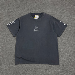 GALLERY DEPT.LOGO-PRINT COTTON-JERSEY T-SHIRT vintage high street short sleeved shirt