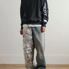 GALLERY DEPT. ARCHIVE HOODIE Washwater Damage Patch Waste Soil High Street Hoodie
