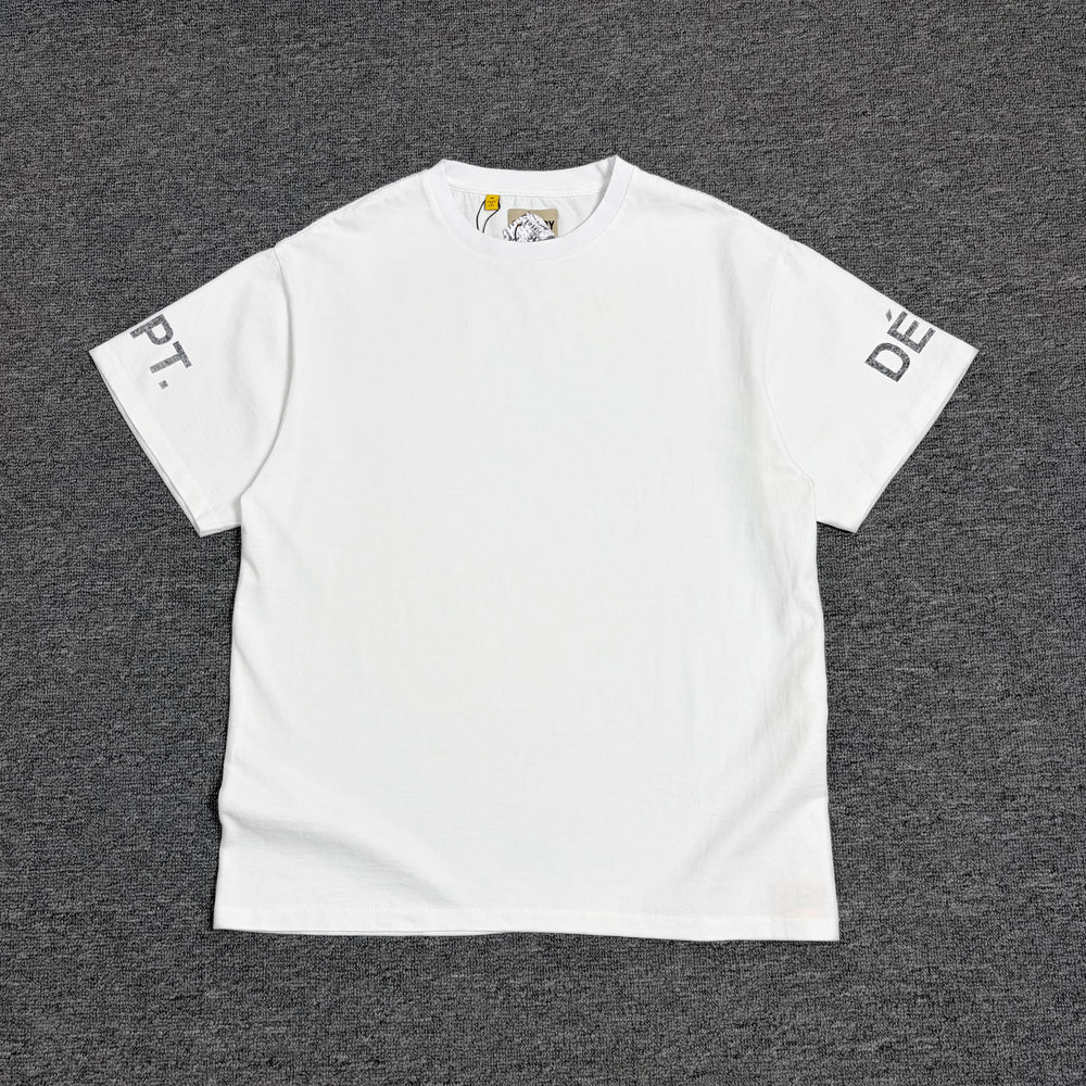 GALLERY DEPT. short sleeved graphic T-shirt basic letter short sleeved T-shirt
