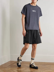 GALLERY DEPT.Dept Printed Cotton-Jersey Shorts印花高街短裤