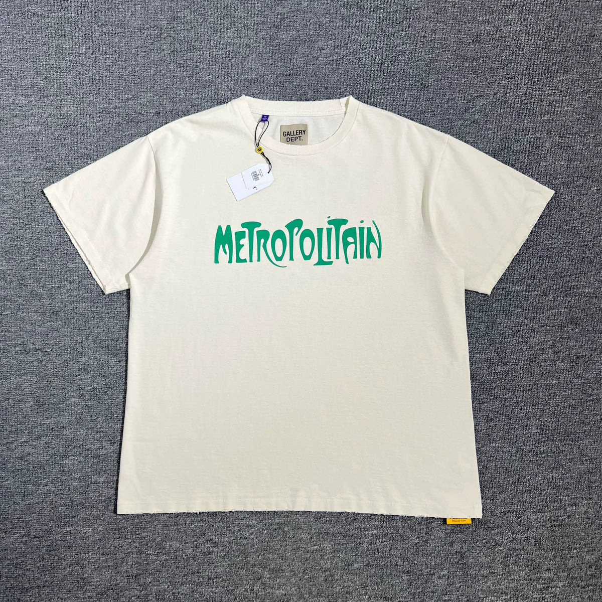 GALLERY DEPT. SELF TITLE TEE Self titled Loose Round Neck High Street Short sleeved T-shirt