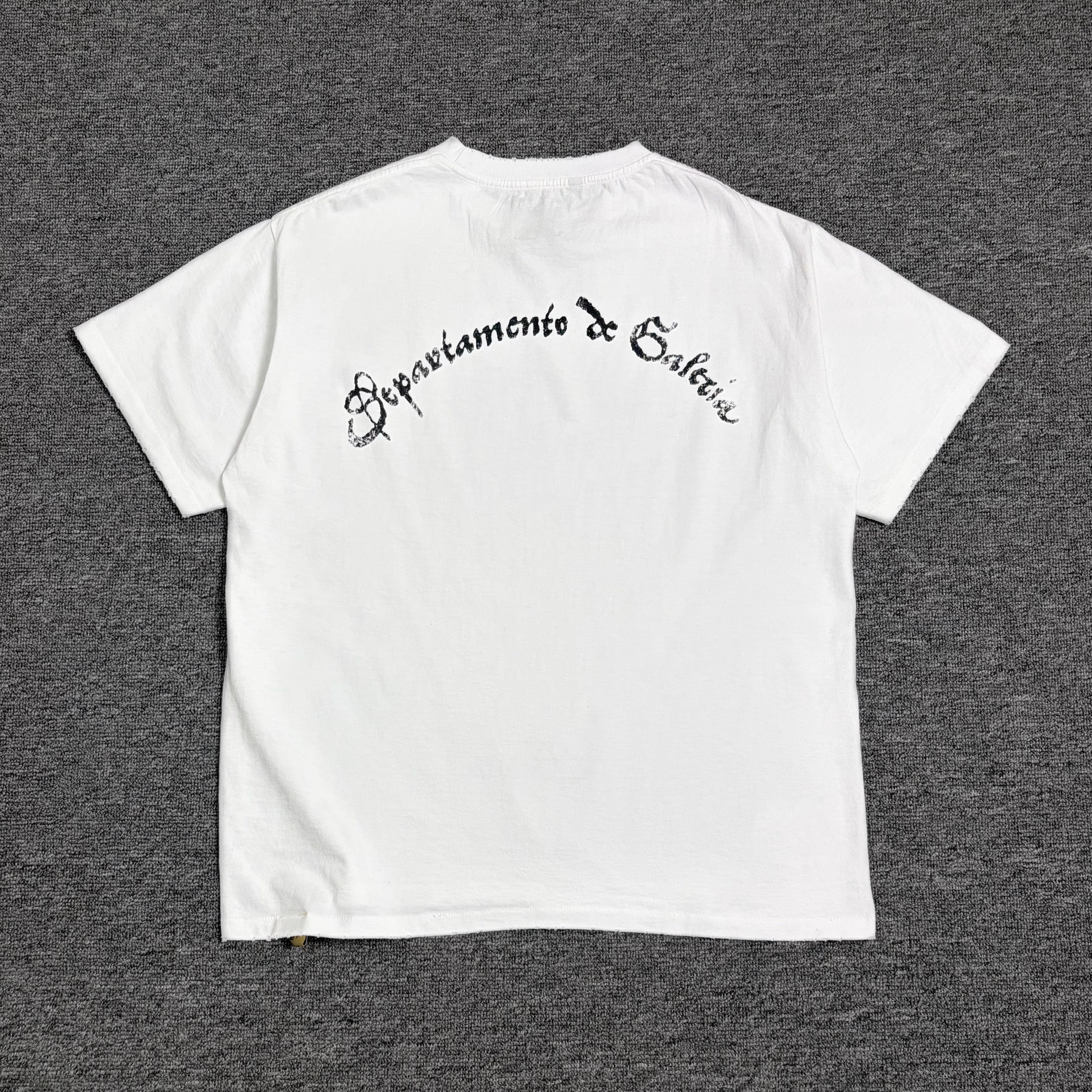 Gallery Depot. Car Club Printed Cotton Jersey T-shirt High Street Short Sleeves