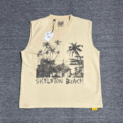 GALLERY DEPT.DAY NIGHT SLEEVELESS TEE Coconut Coast Loose Casual Tank Top