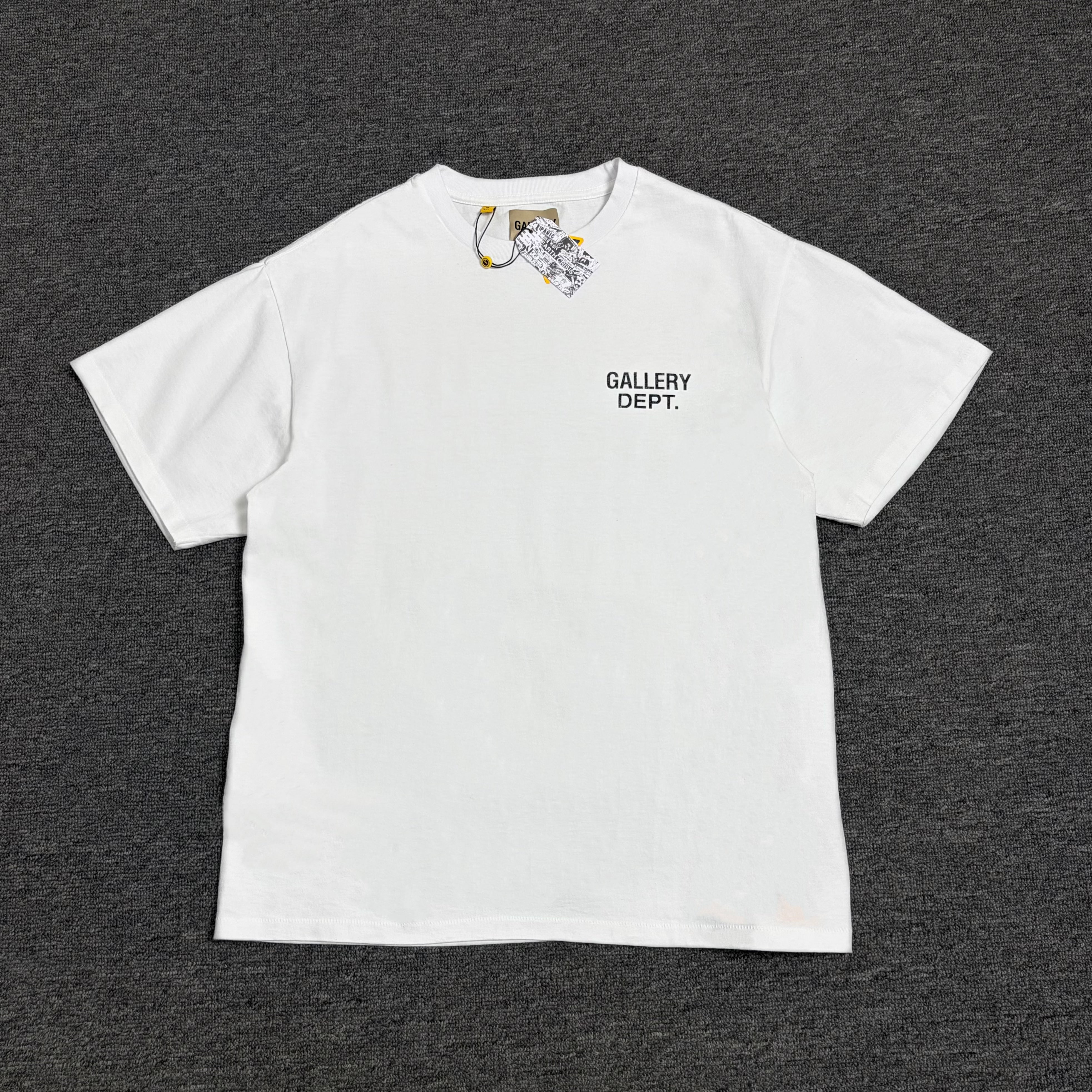 Gallery Dept. GD Logo DUSTY TEE Basic Letter Short Sleeve Loose Casual Simple T-shirt