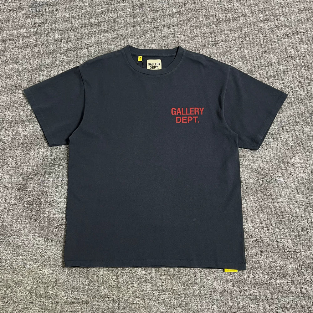 GALLERY DEPT. Souvenir Vintage Tee letter printed washed short sleeved unisex T-shirt