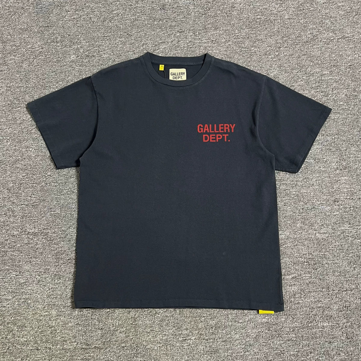 GALLERY DEPT. Souvenir Vintage Tee letter printed washed short sleeved unisex T-shirt