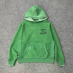 GALLERY DEPT.REVERSIBLE HOODIE double-sided washable vintage high street hoodie sweatshirt