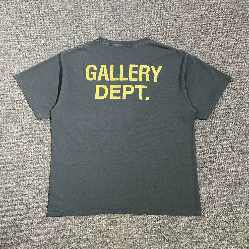 GALLERY DEPT.HOUSE OF HORRORS TEE haunted house letters high street vintage short sleeved T-shirt