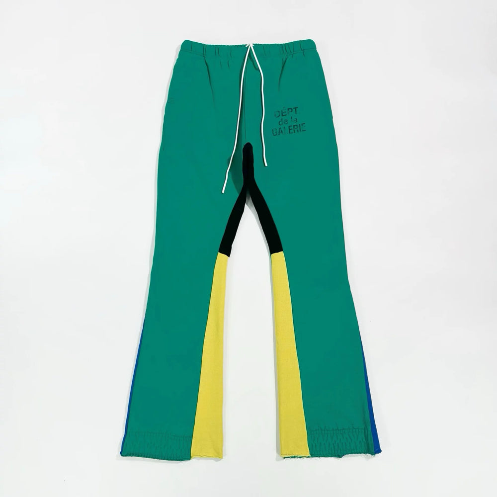 GALLERY DEPT. PAINTED FLARED SWEATPANT High Street Guard Pants