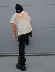 GALLERY DEPT Souvenir Tee new beige basic print slogan short sleeved T-shirt trendy men and women