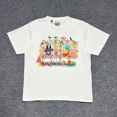 GALLERY DEPT.SKELETON BEACH THEATE TEE Skull Beach Theater Short sleeved T-shirt