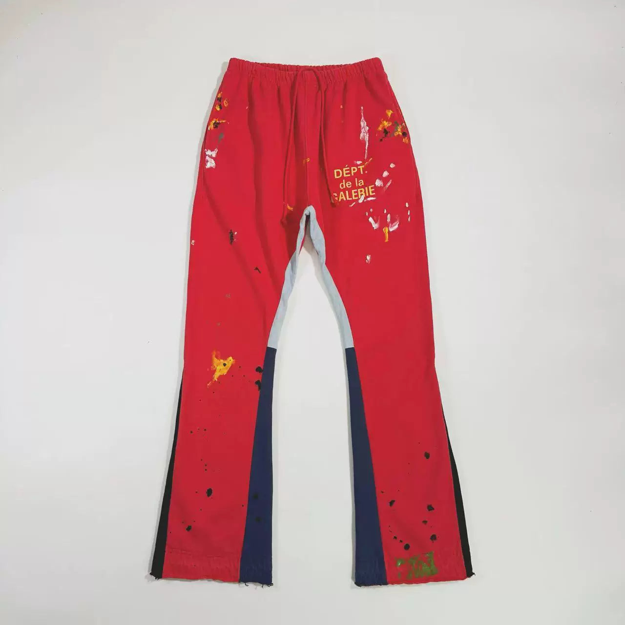GALLERY DEPT. PAINTED FLARED SWEATPANT High Street Guard Pants