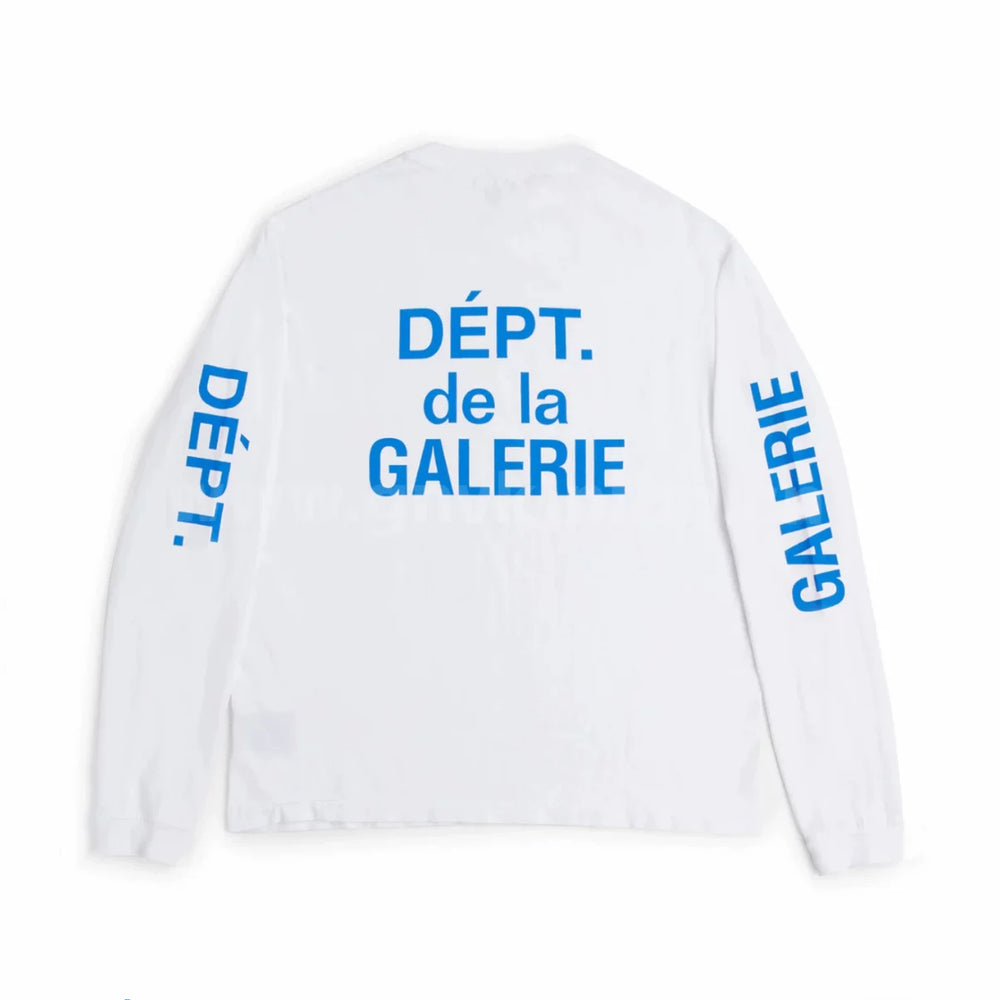 GALLERY DEPT. FRENCH COLOR L/S letter printed unisex long sleeved T-shirt