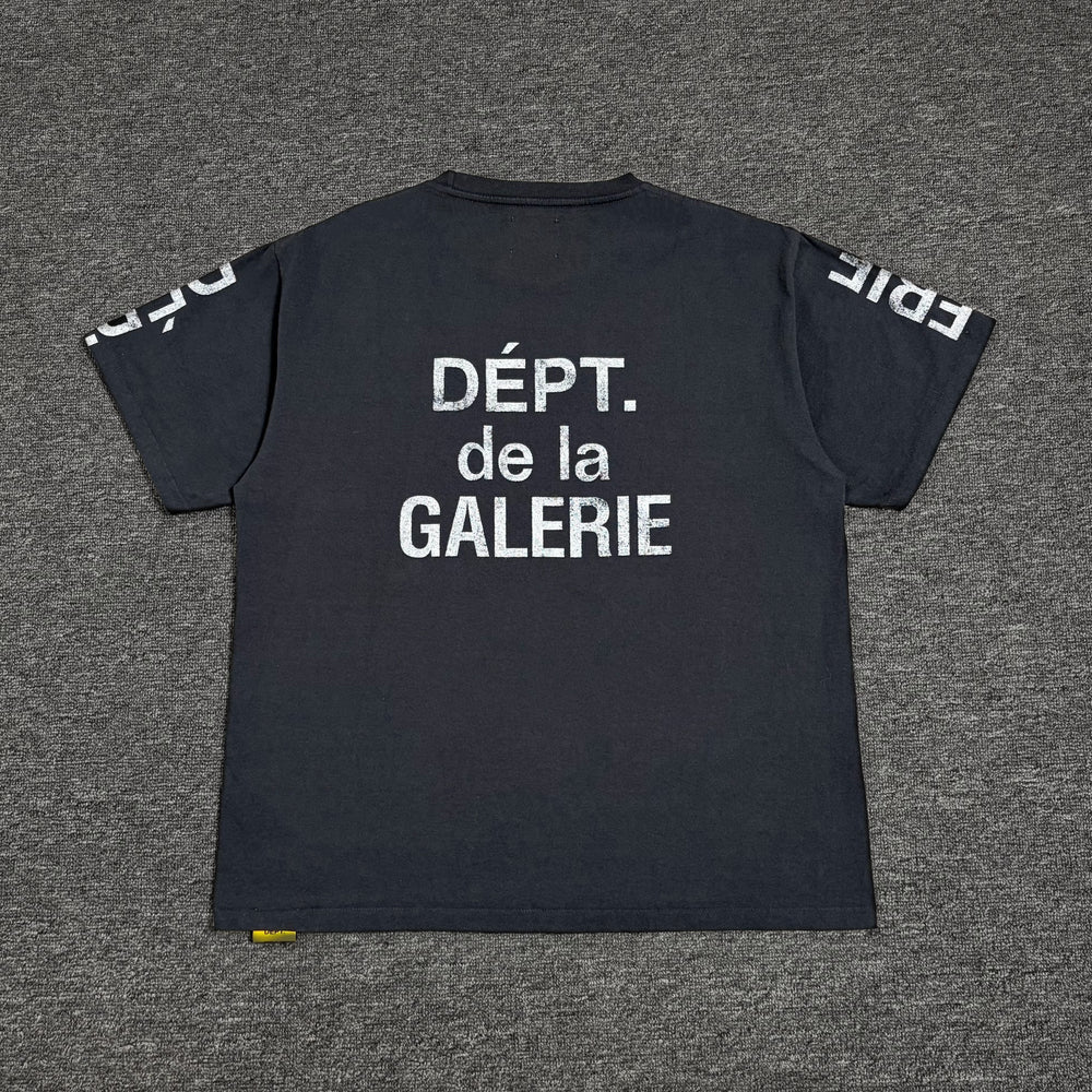 Gallery Dept.FRENCH COLLECTOR T-SHIRT 法文Logo做旧高街短袖