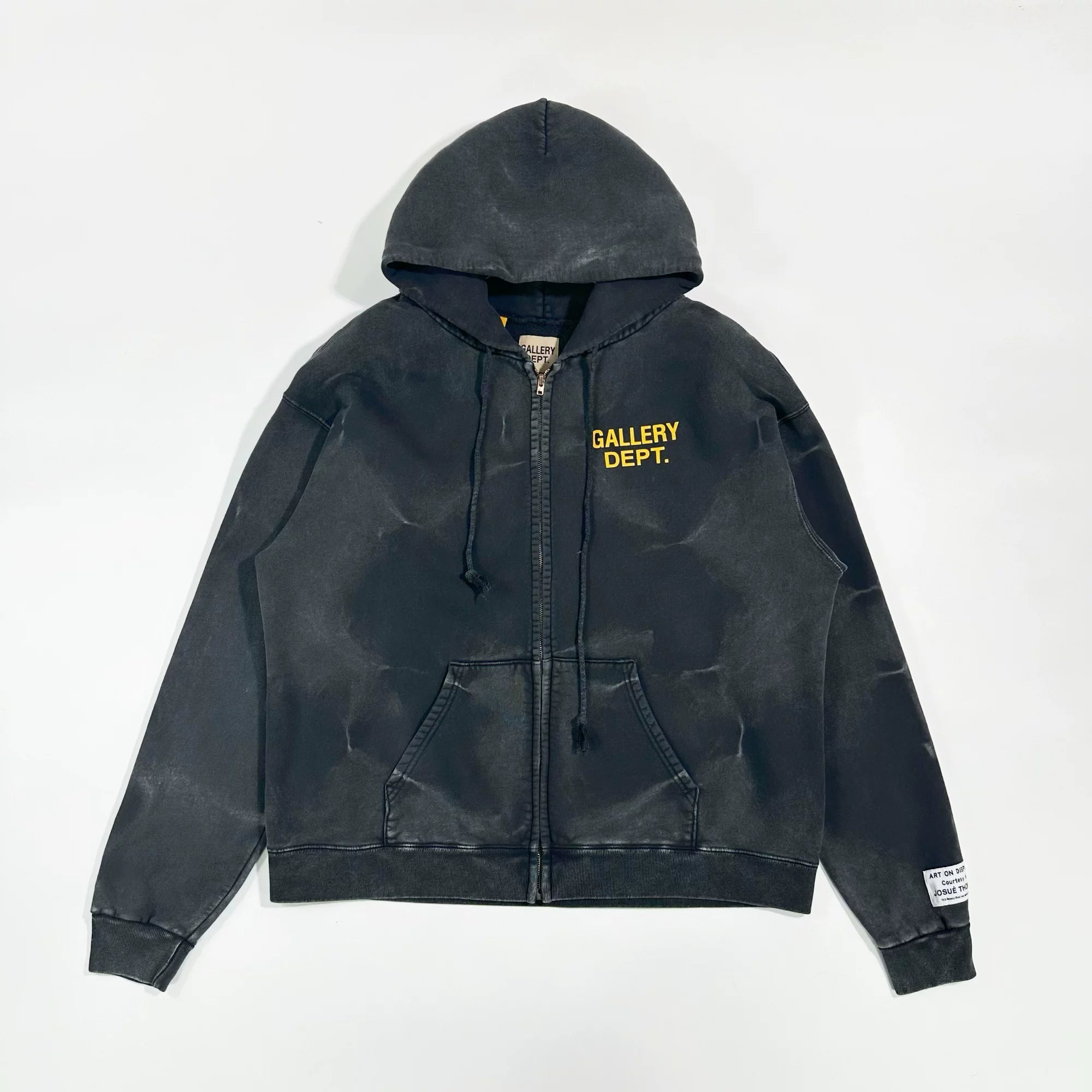 GALLERY DEPT Water Wave Hoodie Jennie Lisa's Same Style Youth Pop Cardigan Hoodie Coat