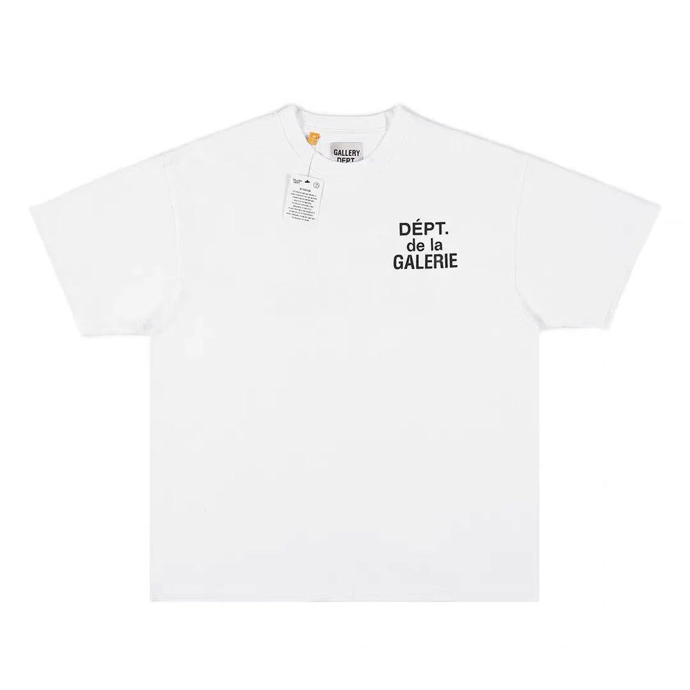 GALLERY DEPT. Washed French Logo Vintage Tee French Washed Retro T-shirt