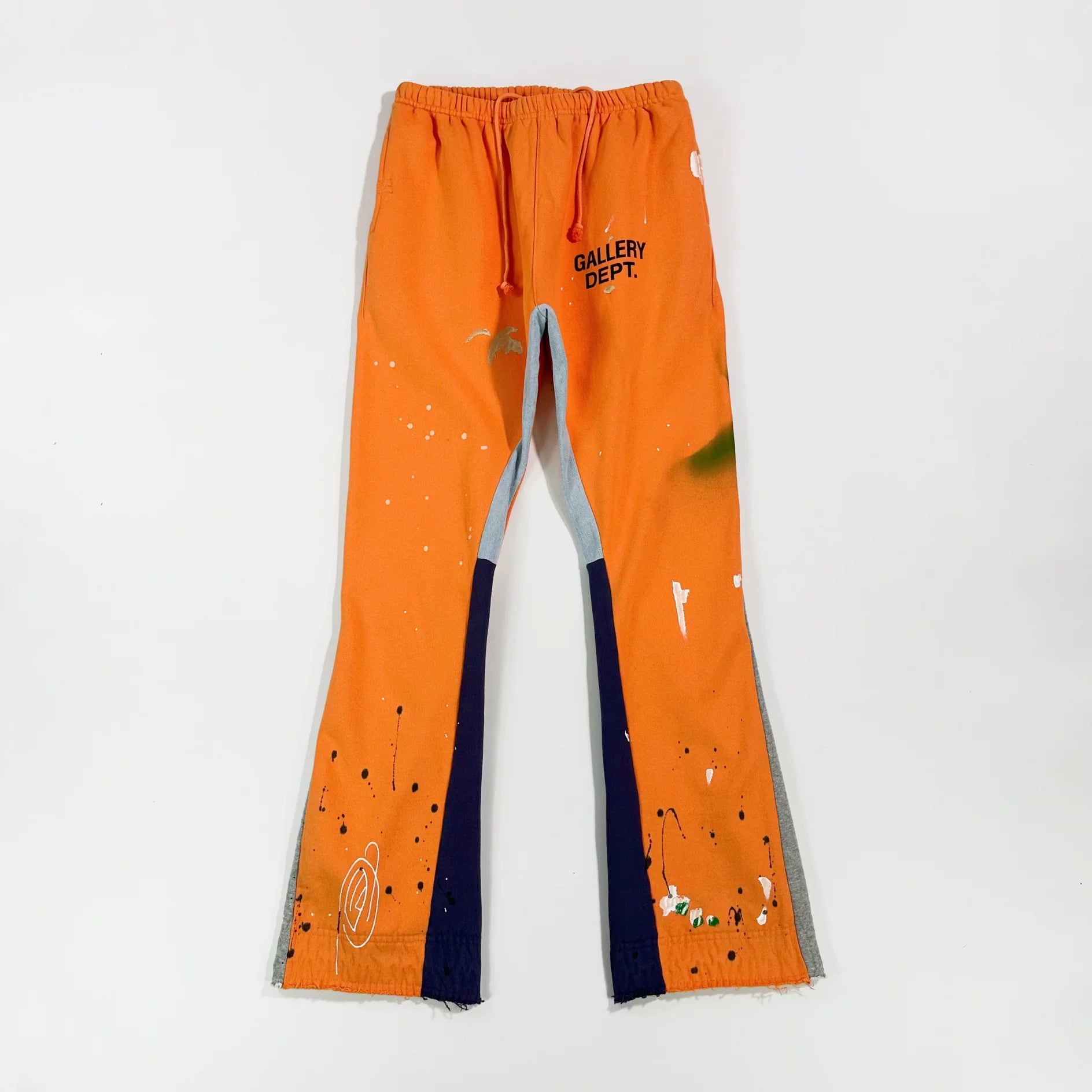 GALLERY DEPT. PAINTED FLARED SWEATPANT High Street Guard Pants