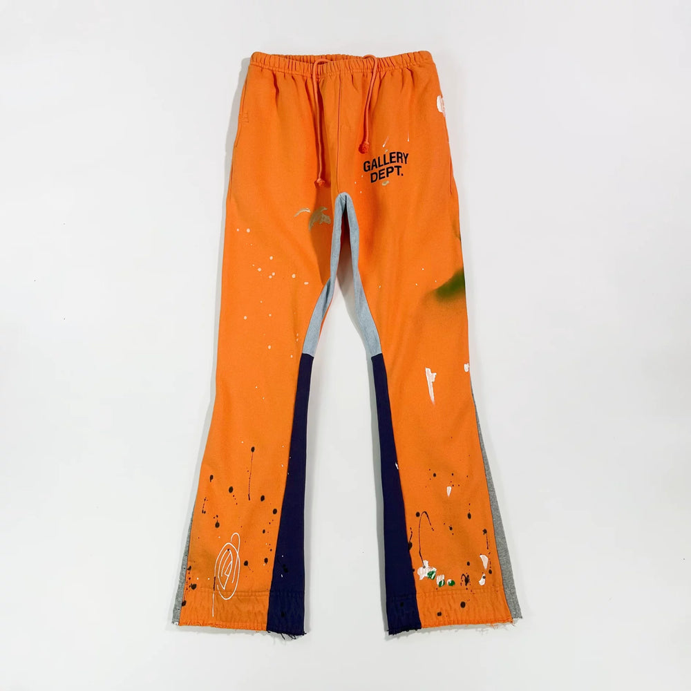 GALLERY DEPT. PAINTED FLARED SWEATPANT High Street Guard Pants