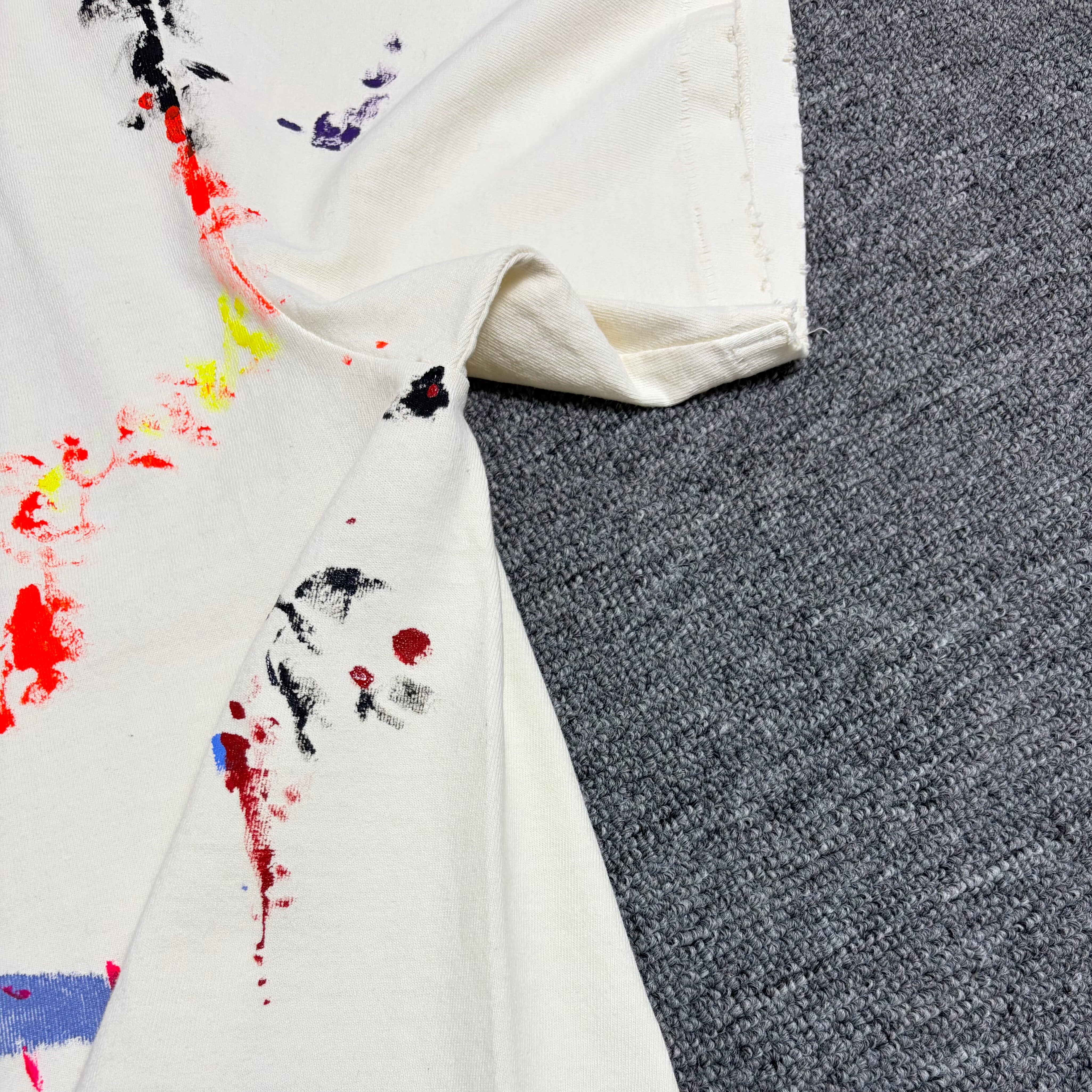 GALLERY DEPT.RAG APPLIQED TEE Limited Hand drawn Inkjet High Street Short Sleeves