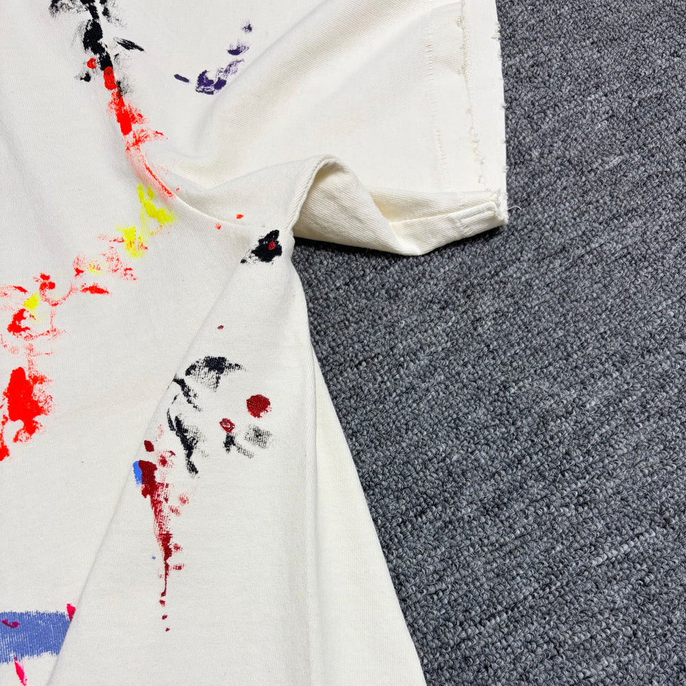 GALLERY DEPT.RAG APPLIQED TEE Limited Hand drawn Inkjet High Street Short Sleeves